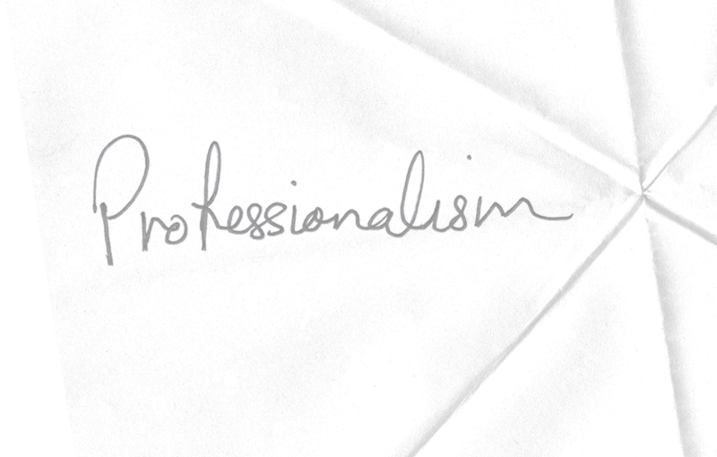 Professionalism