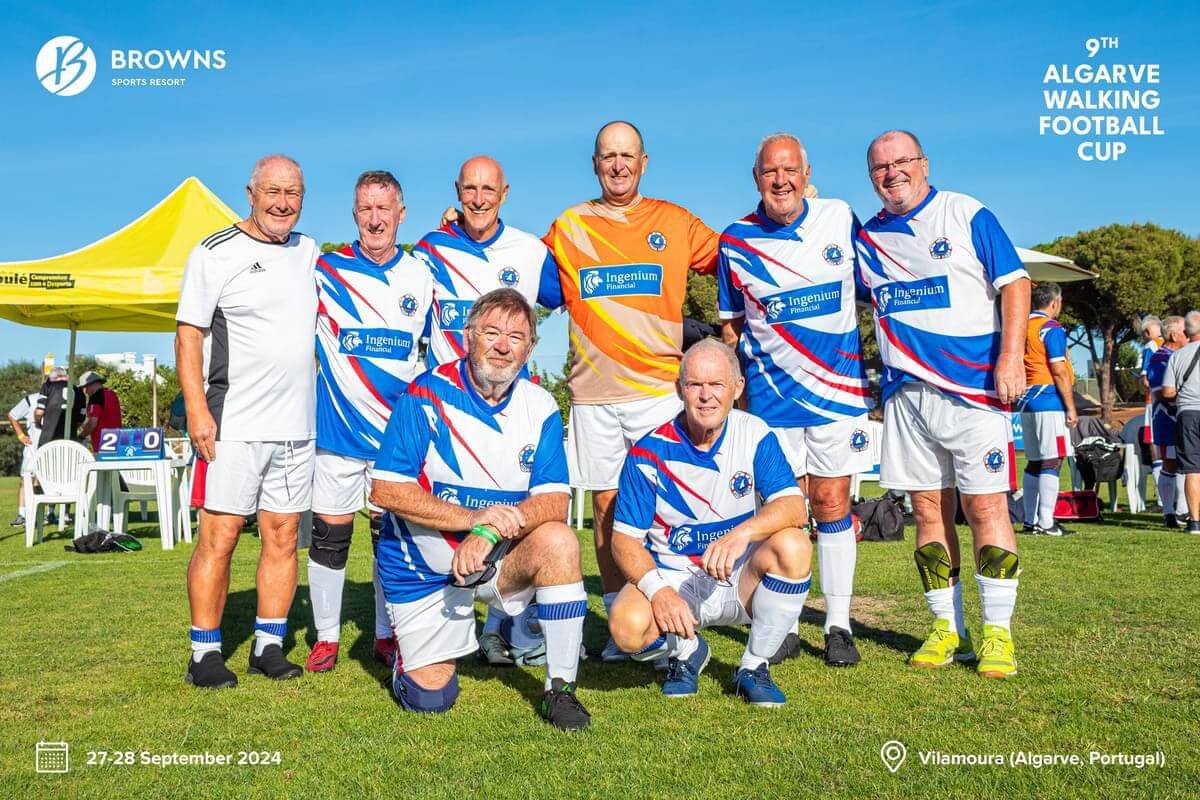 Algarve walking football